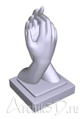 скульптура руки
