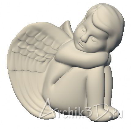 статуя ангелочка